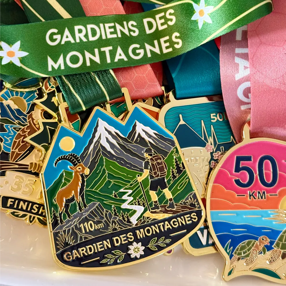 médaille 110k montagnes