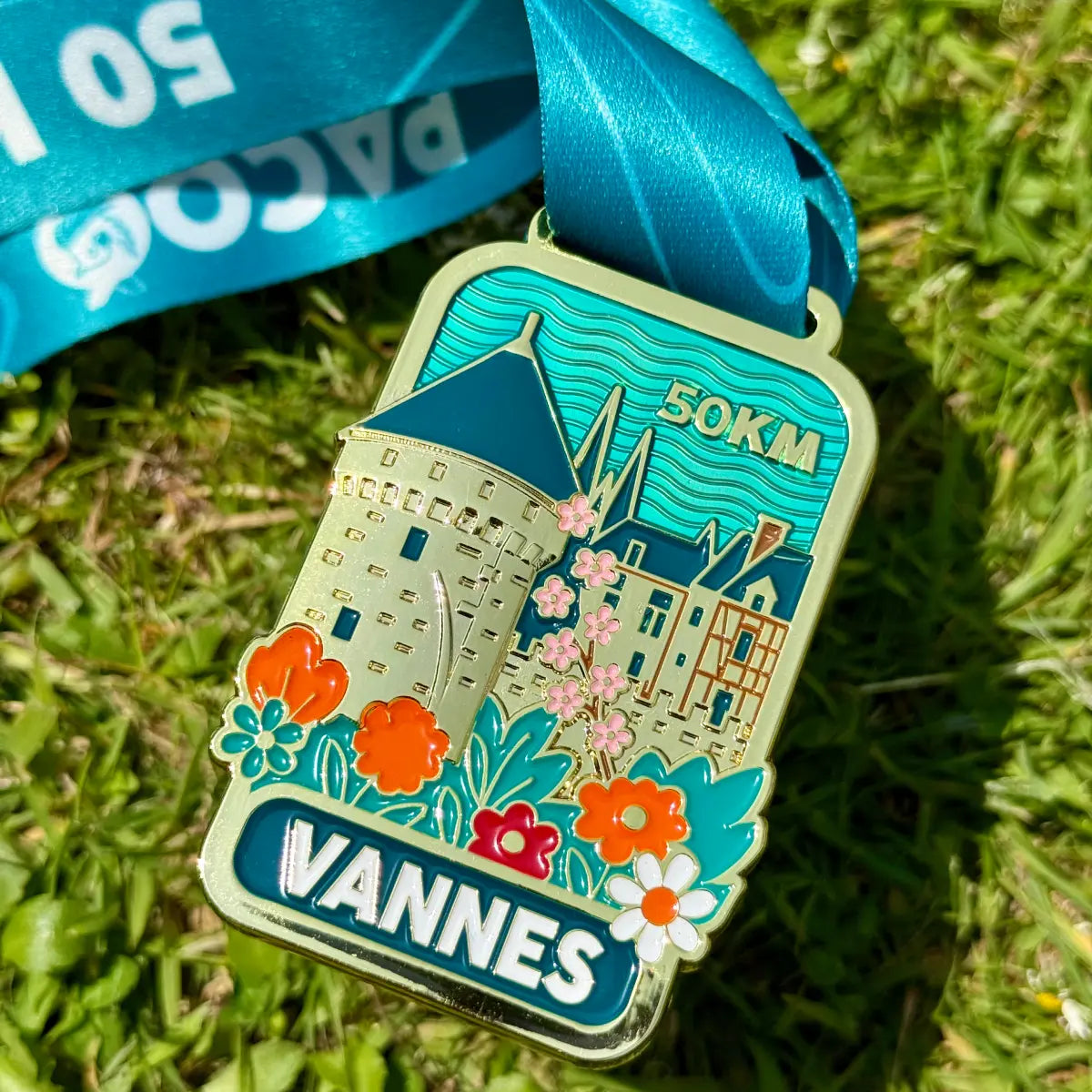 médaille running Vannes Morbihan