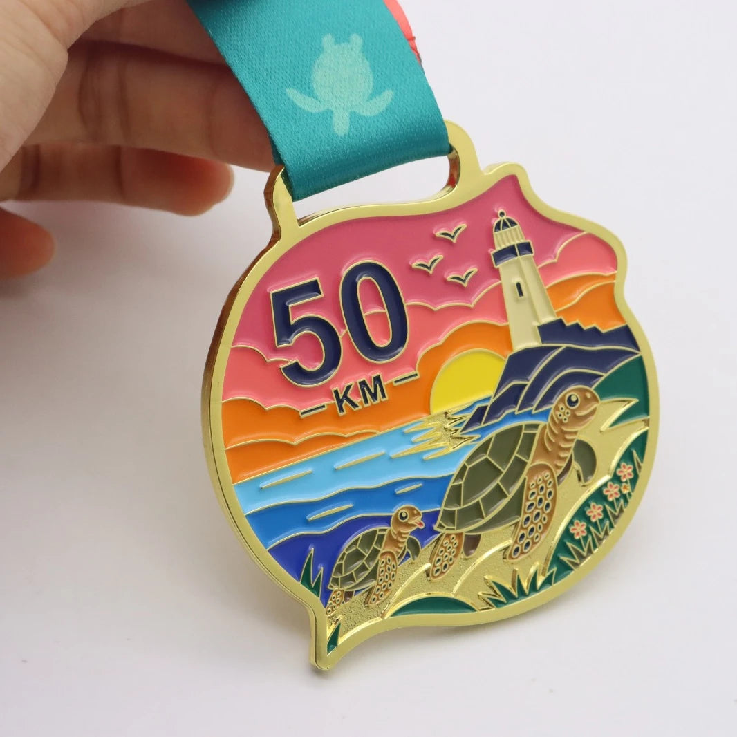 médaille Tortue 50km