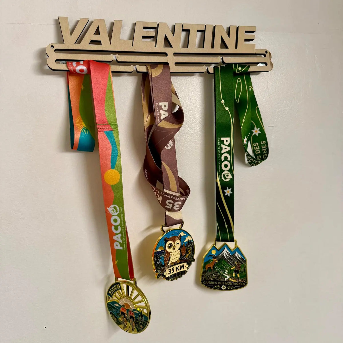 porte médaille personnalisé prenom